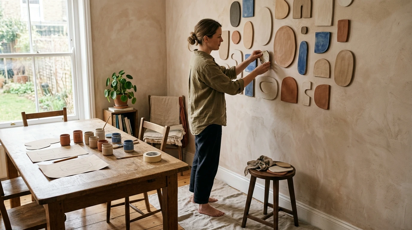 Hands That Create Walls That Speak: DIY Wall Art