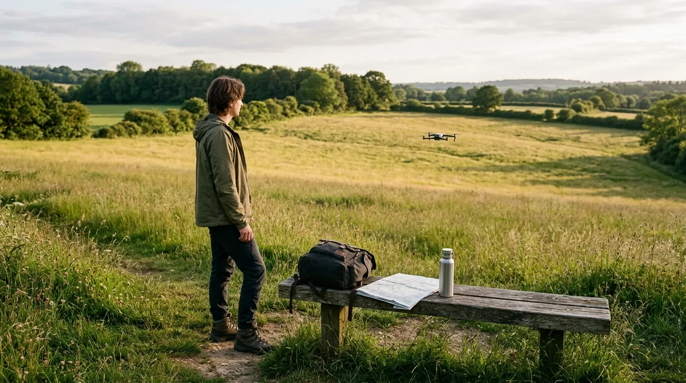 Foldable Dual-Camera Quadcopter: Plan a Short Flight