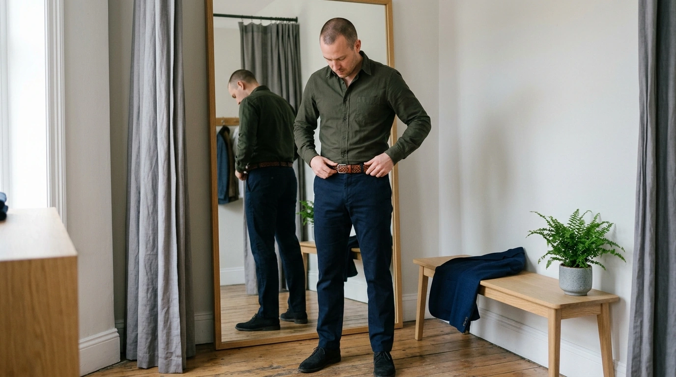Printed Genuine Leather Belt: Fit and Styling Guide